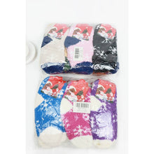 Load image into Gallery viewer, Kids Snowflake Fluffy Socks
