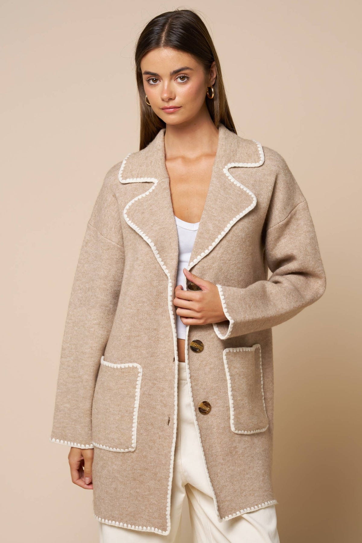 The Kensington Contrast Coat