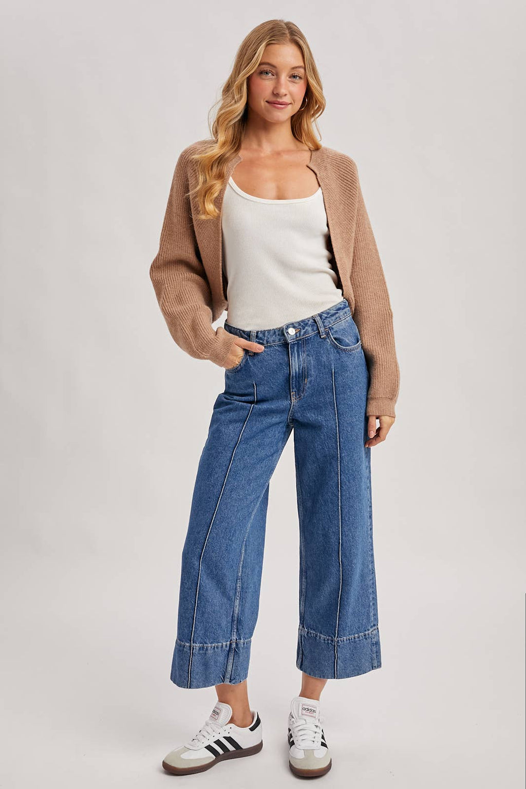 Cropped Knit Bolero