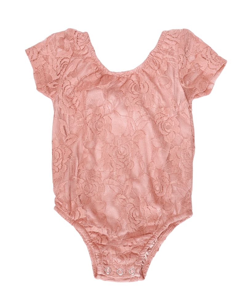 Pink Lace Bodysuit