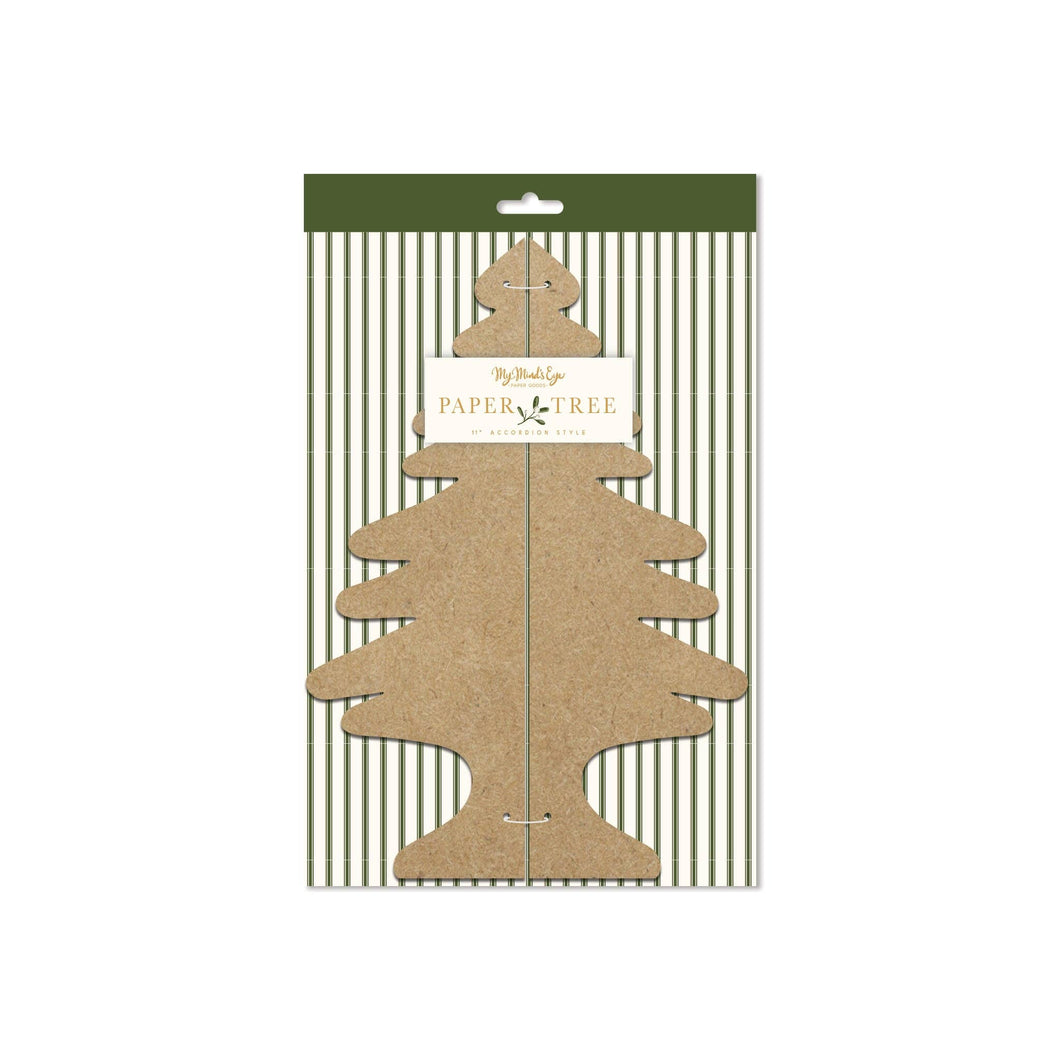 Medium Kraft Paper Tree Decor