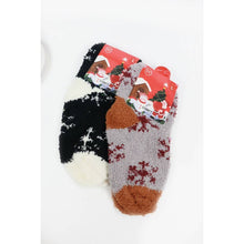 Load image into Gallery viewer, Kids Snowflake Fluffy Socks
