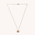Bow Necklace- Gold