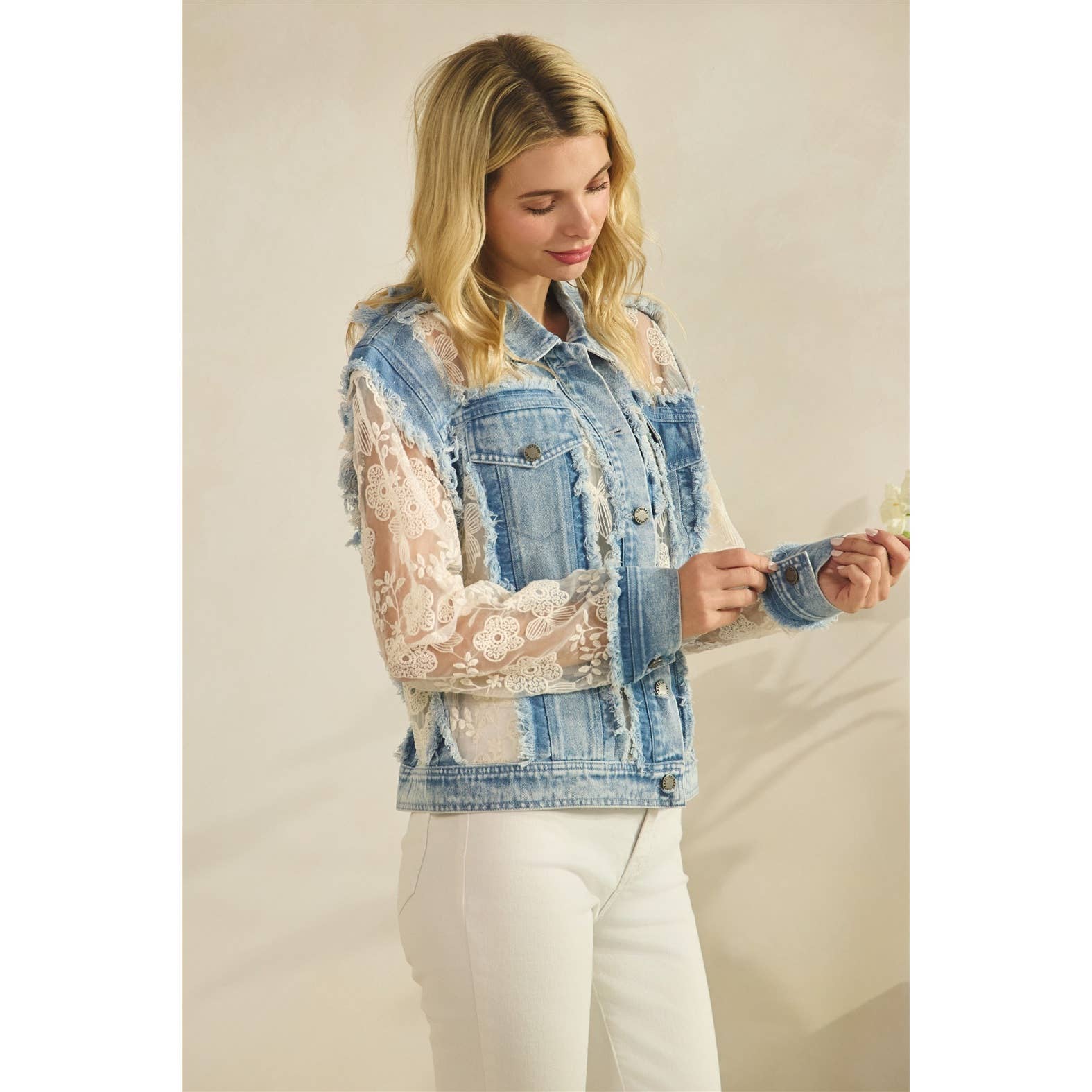 Lace & Legacy Denim Jacket