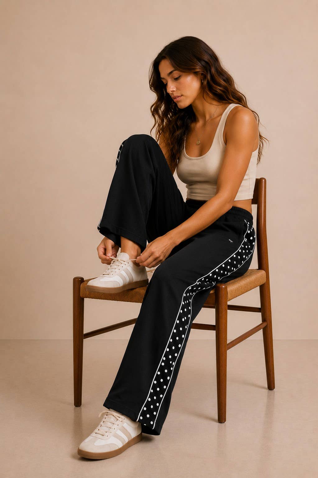 Playful Pace Wide Leg Sweatpants