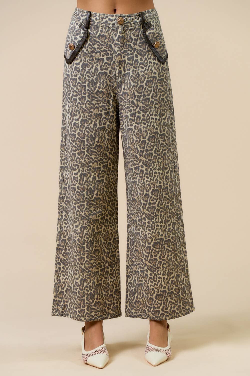 The Wild Side Leopard Denim