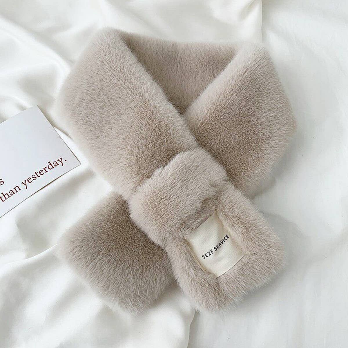 Cozy Luxe Faux Fur Neck Wrap