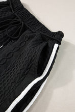 Load image into Gallery viewer, Pink Cable Textured Shorts Set
