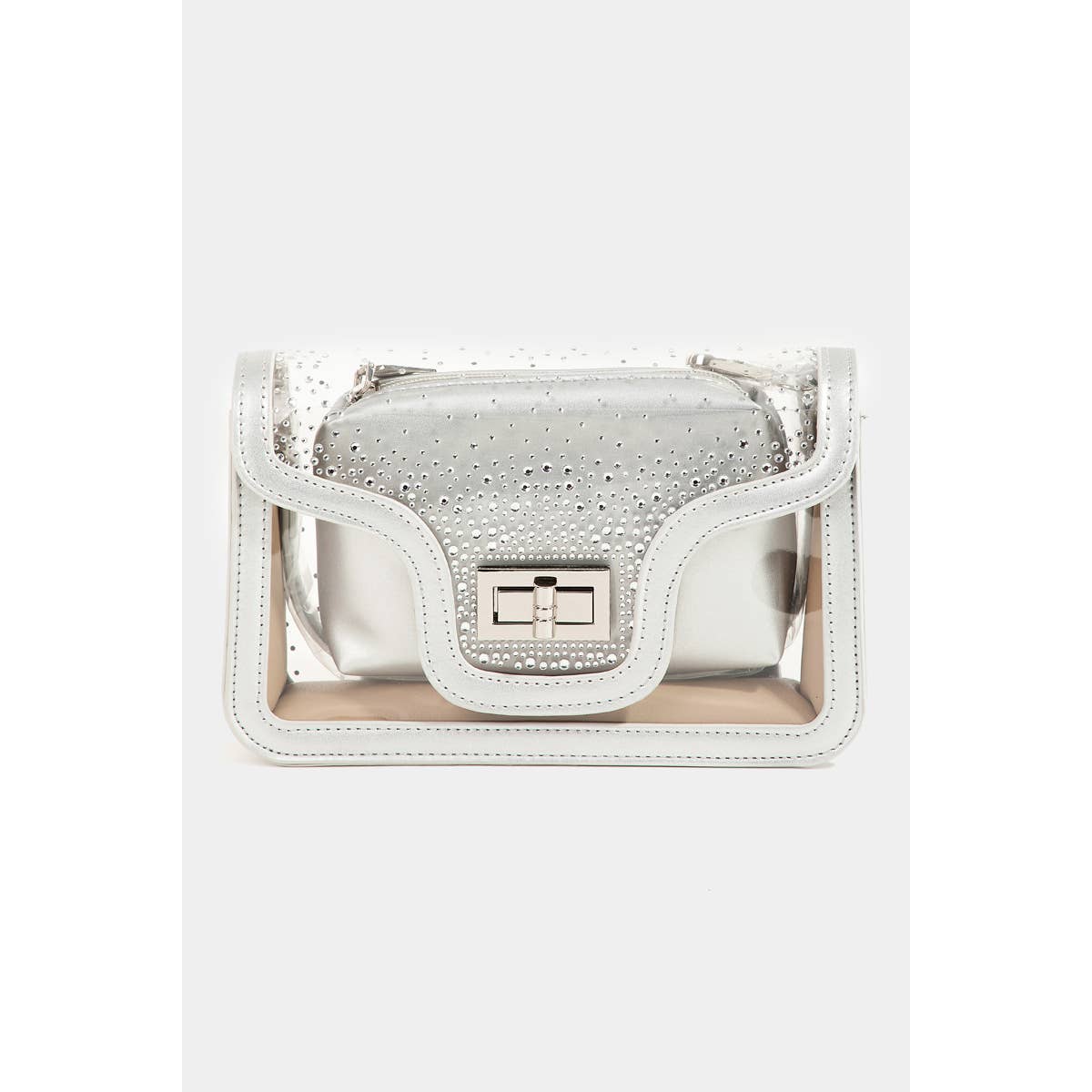 Studded Prism Crossbody