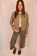 Load image into Gallery viewer, The Nova Faux Leather Crop
