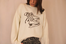 Load image into Gallery viewer, Ice Skate Jacquard Knit Pullover Sweater
