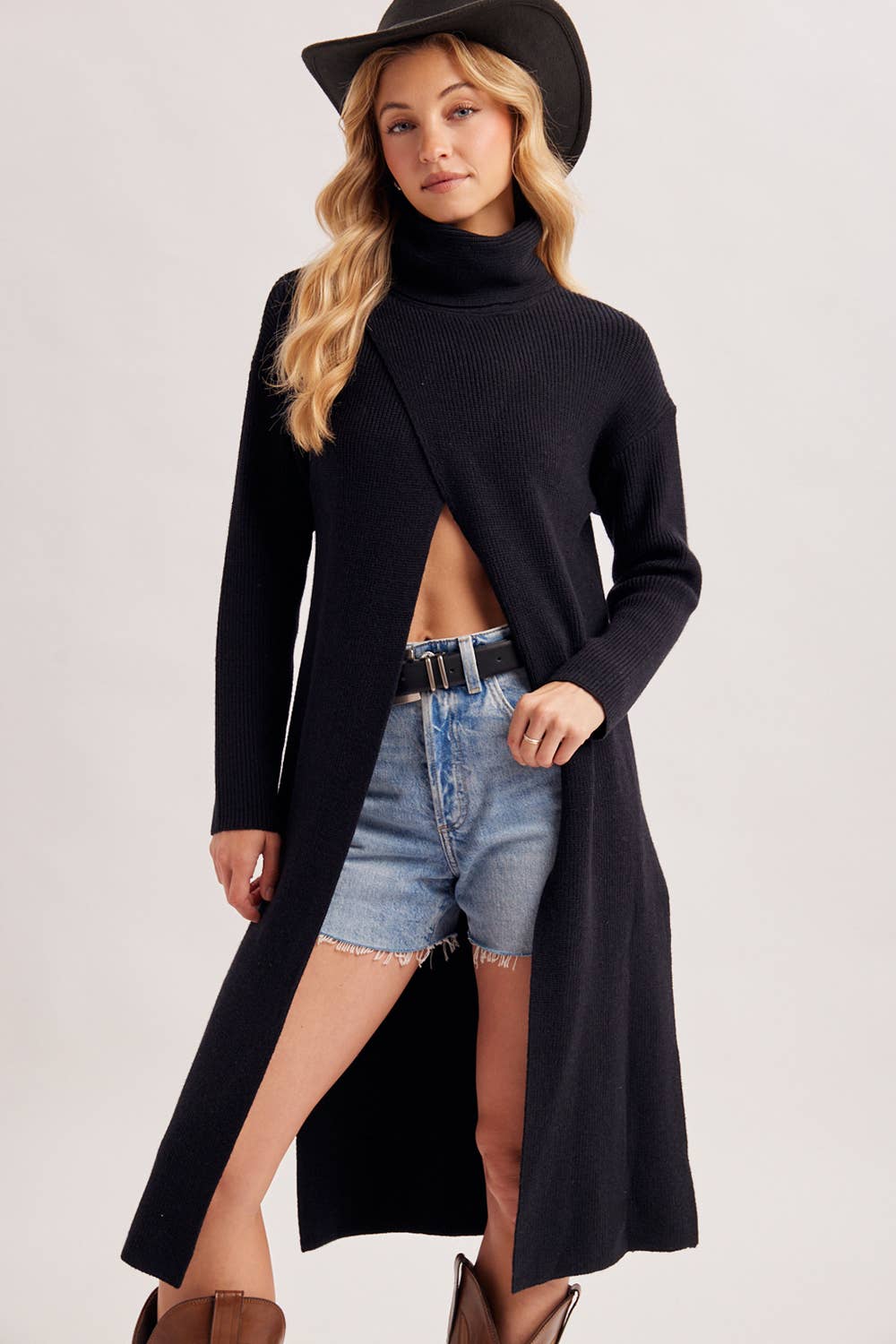 Marlowe Crossover Turtleneck