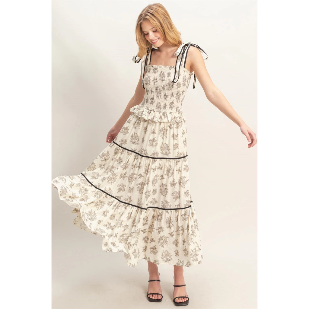 Floral Tiered Sundress