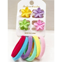 Load image into Gallery viewer, Mini Clips and Colorful Hair Ties

