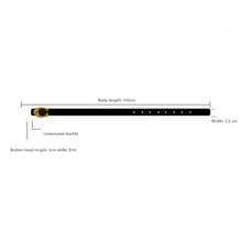 Load image into Gallery viewer, Vintage Curve Retro U-Buckle Belt
