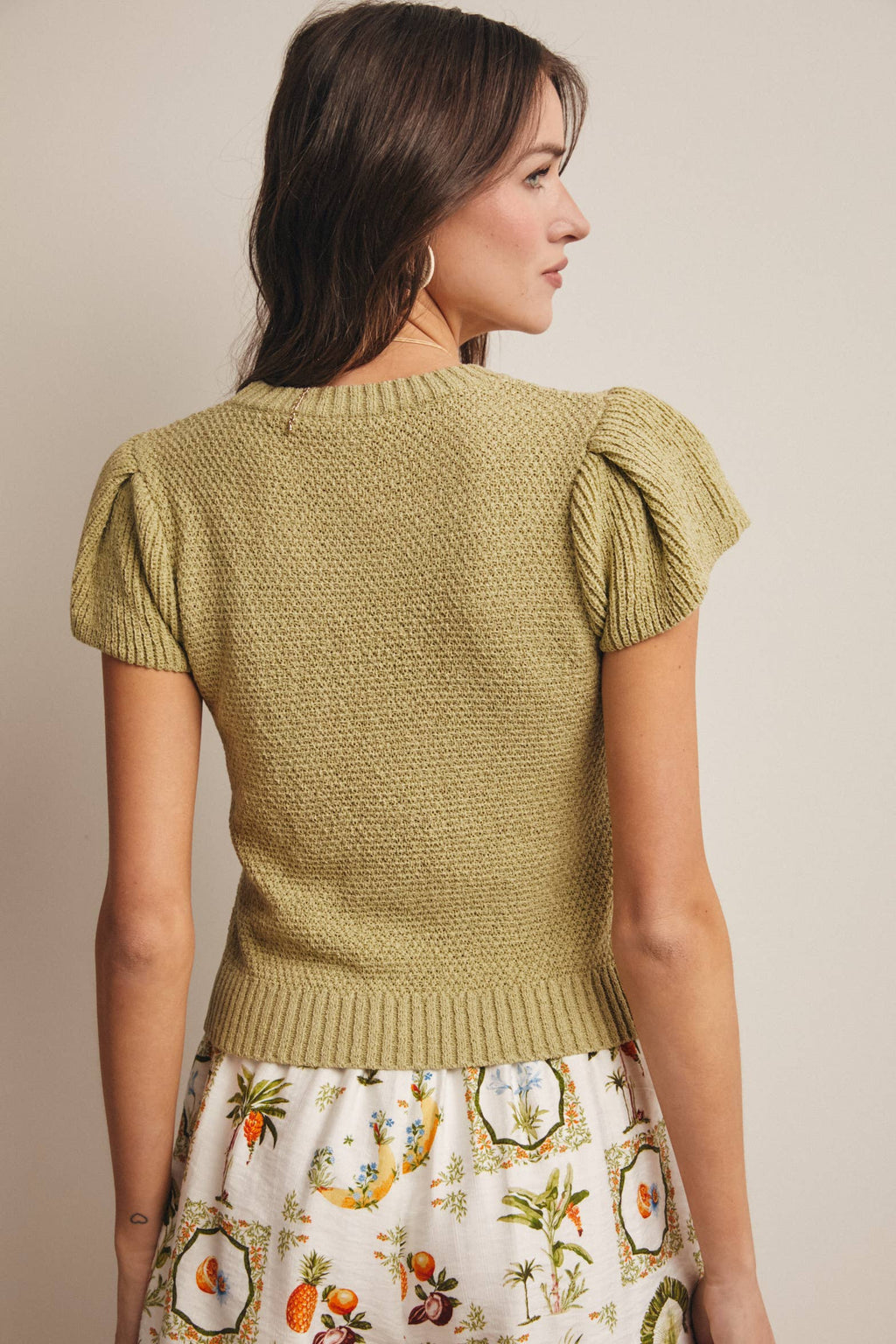 The Sage Sculpt Knit Top