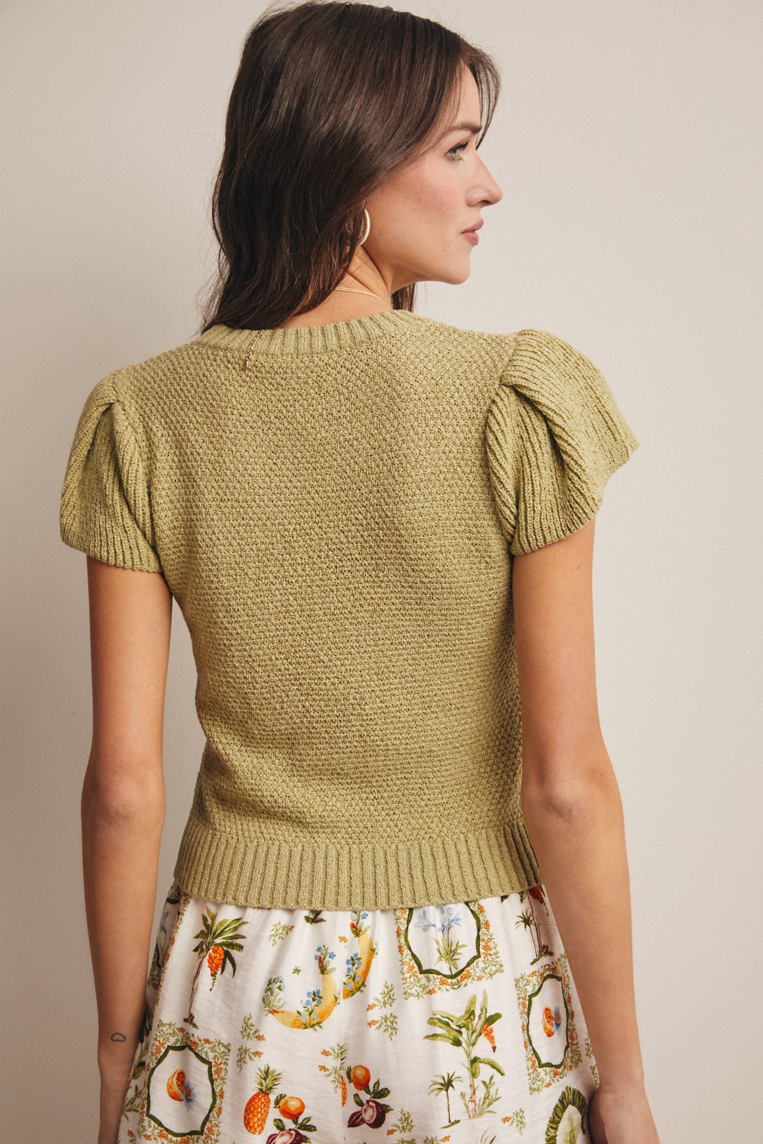 The Sage Sculpt Knit Top