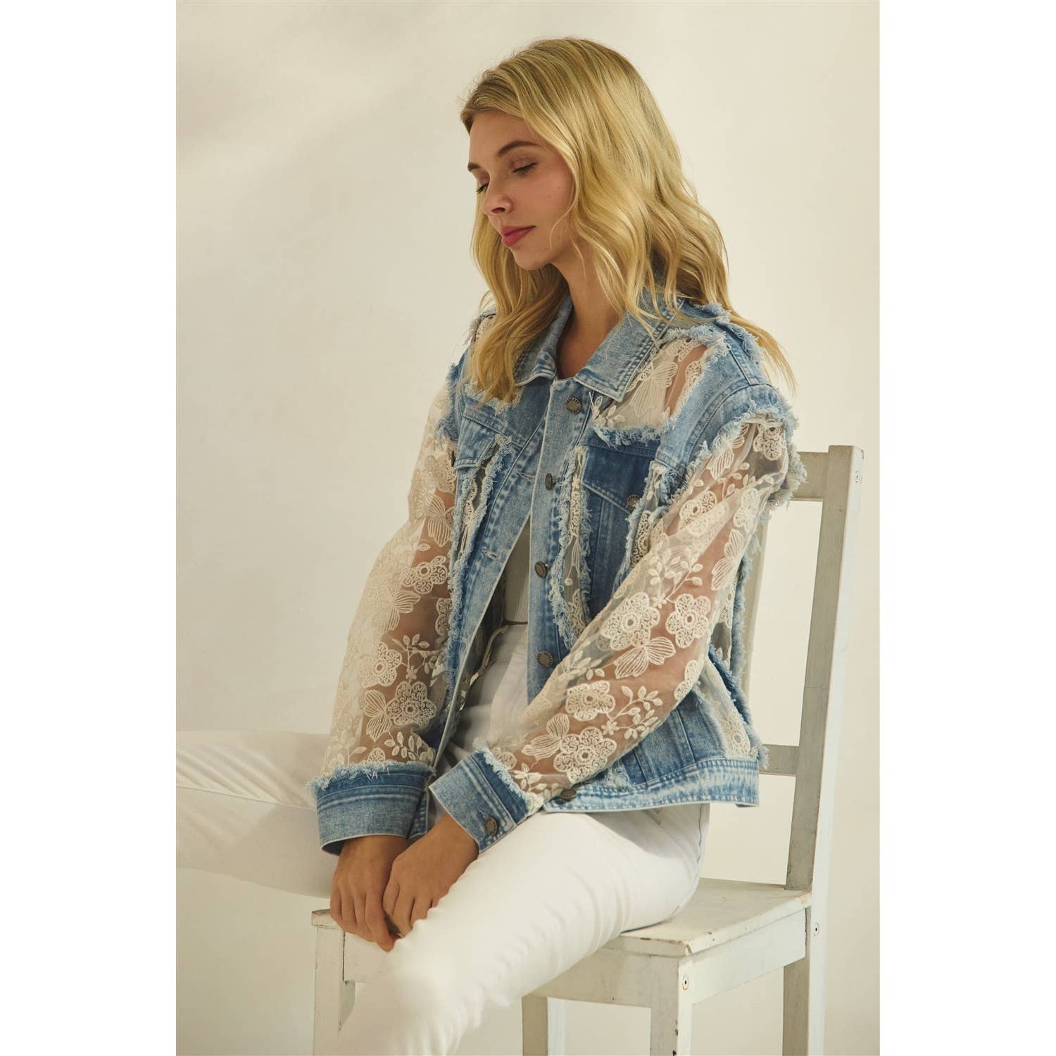 Lace & Legacy Denim Jacket