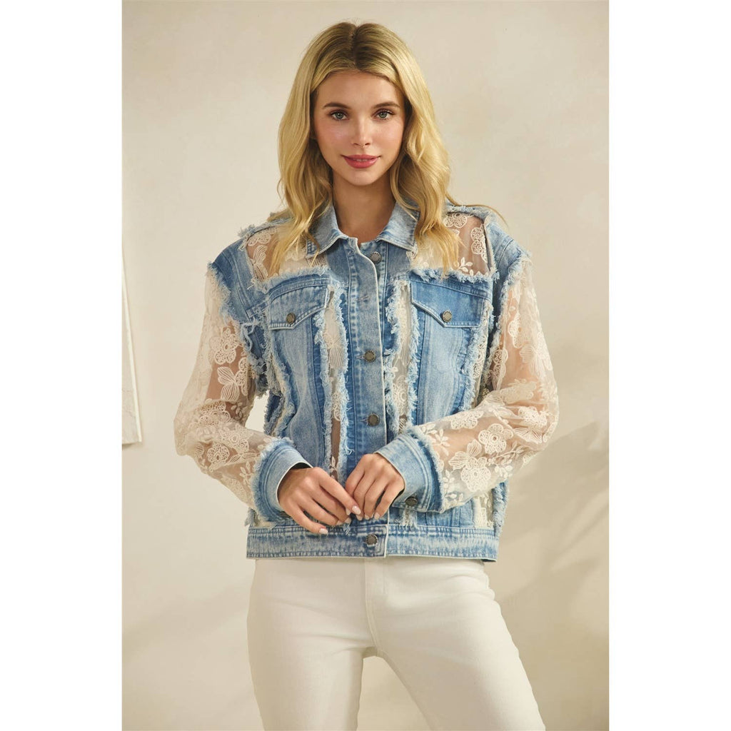 Lace & Legacy Denim Jacket