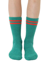 Load image into Gallery viewer, Fuzzy Crew Socks &quot;Jingle all the Way&quot;
