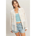 Seaside Weave Button Down