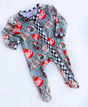 Load image into Gallery viewer, Christmas Zippies Sleepers - Retro Grinch
