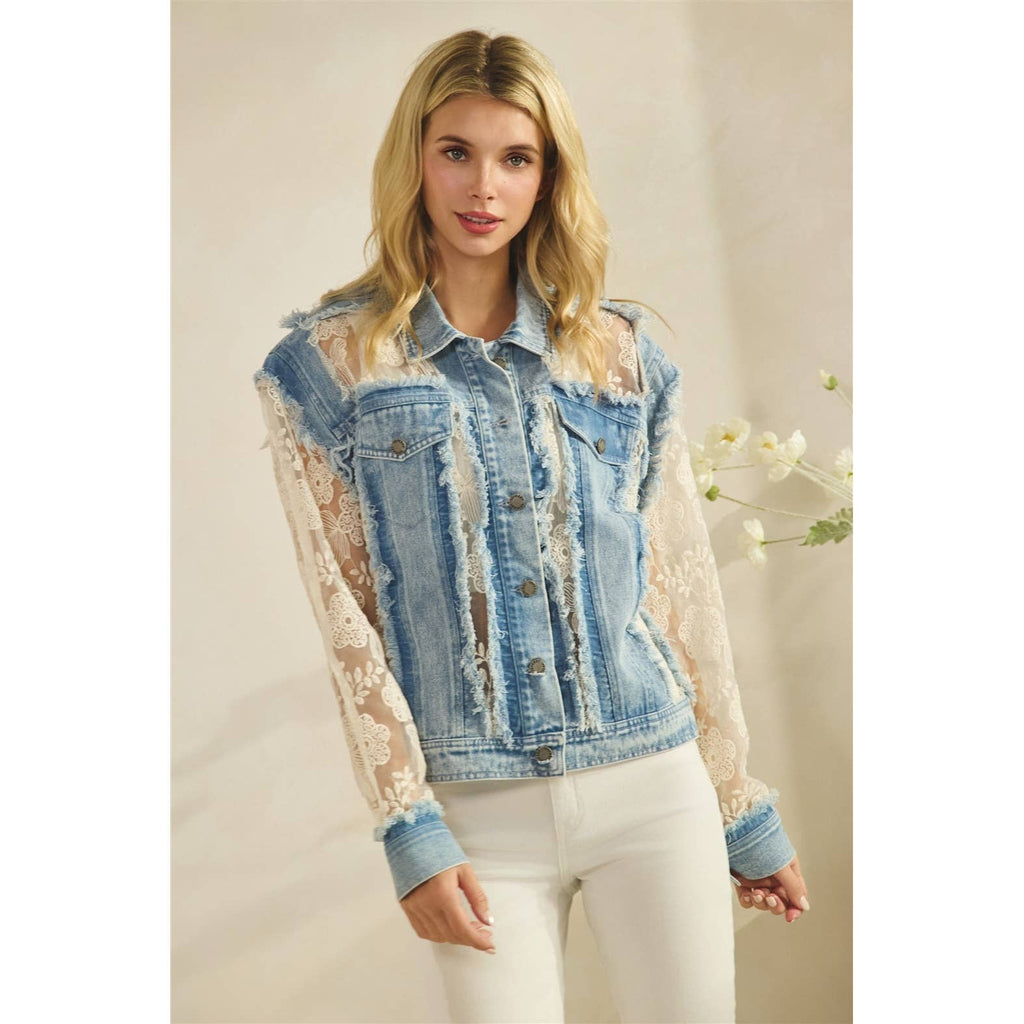 Lace & Legacy Denim Jacket