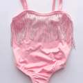 Maxine Pink Fringe Onesie