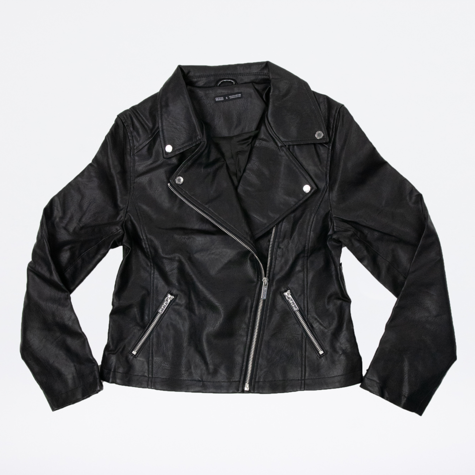 Vegan Leather Motorcycle Jacket