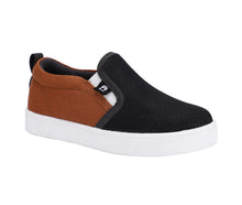 Load image into Gallery viewer, Rascal Black &amp; Brown Sneaker
