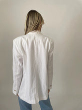 Load image into Gallery viewer, White Linen Blazer
