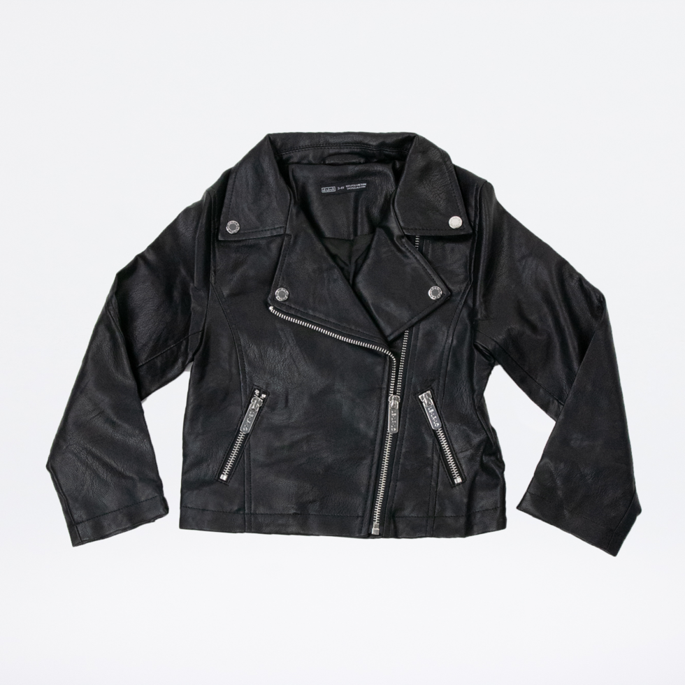 Kids Vegan Leather Jacket
