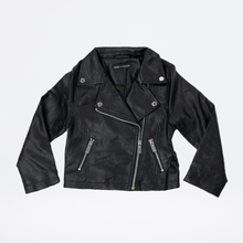 Load image into Gallery viewer, Kids Vegan Leather Jacket
