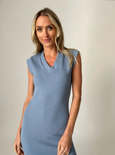 Load image into Gallery viewer, Blue Midi Dress
