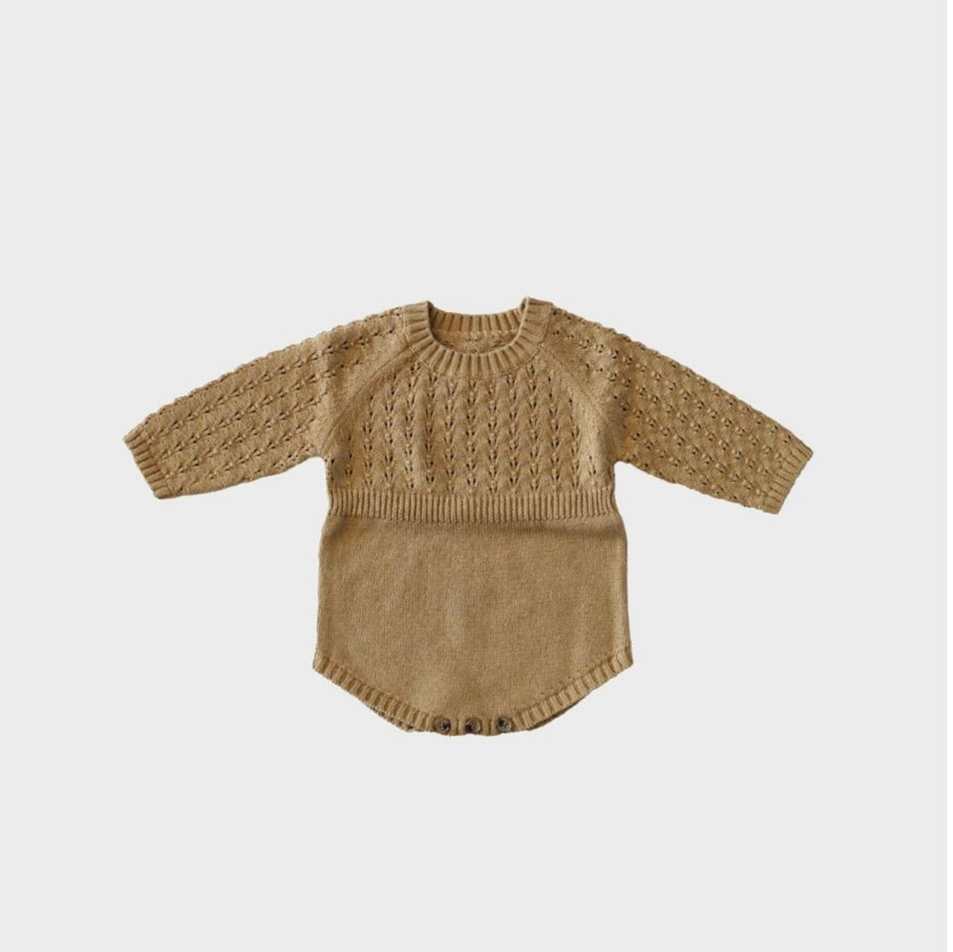 Knit Sweater Romper