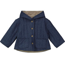 Load image into Gallery viewer, Blue Quilted Jacket
