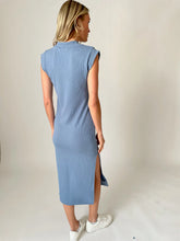 Load image into Gallery viewer, Blue Midi Dress
