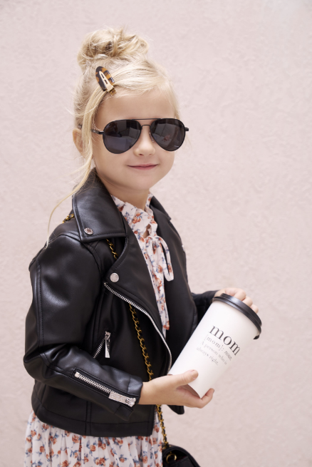 Kids Vegan Leather Jacket