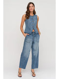 Willow High Rise Barrel Jean
