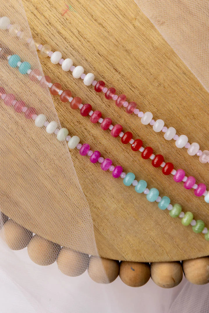 Charm Bar Color Block Necklaces
