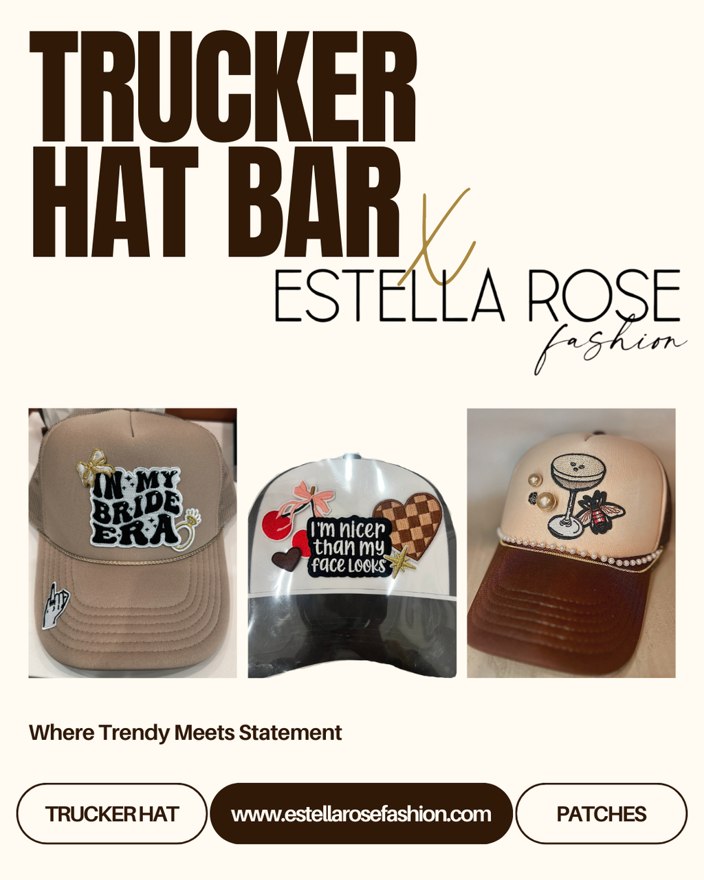 Book A Trucker Hat Party