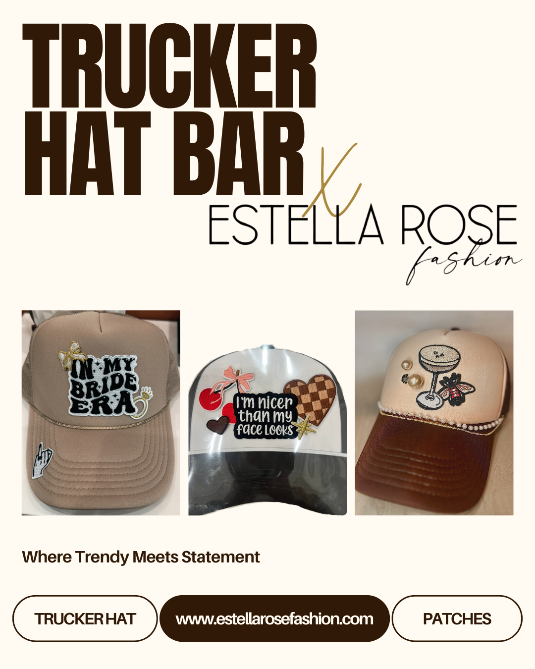 Book A Trucker Hat Party