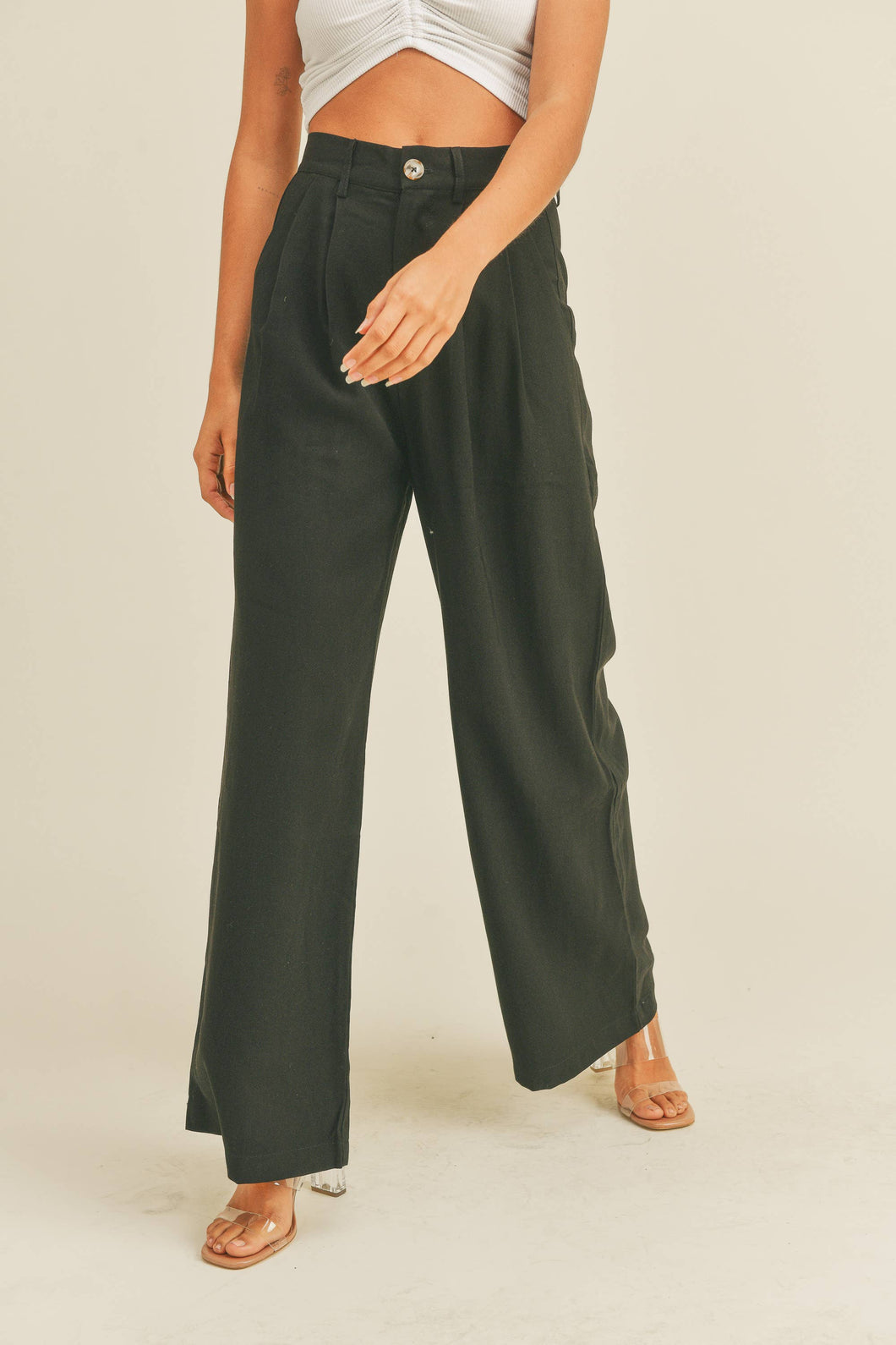 Black Highwasted Trousers