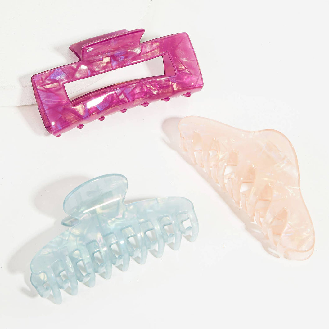 Acetate Hair Clips