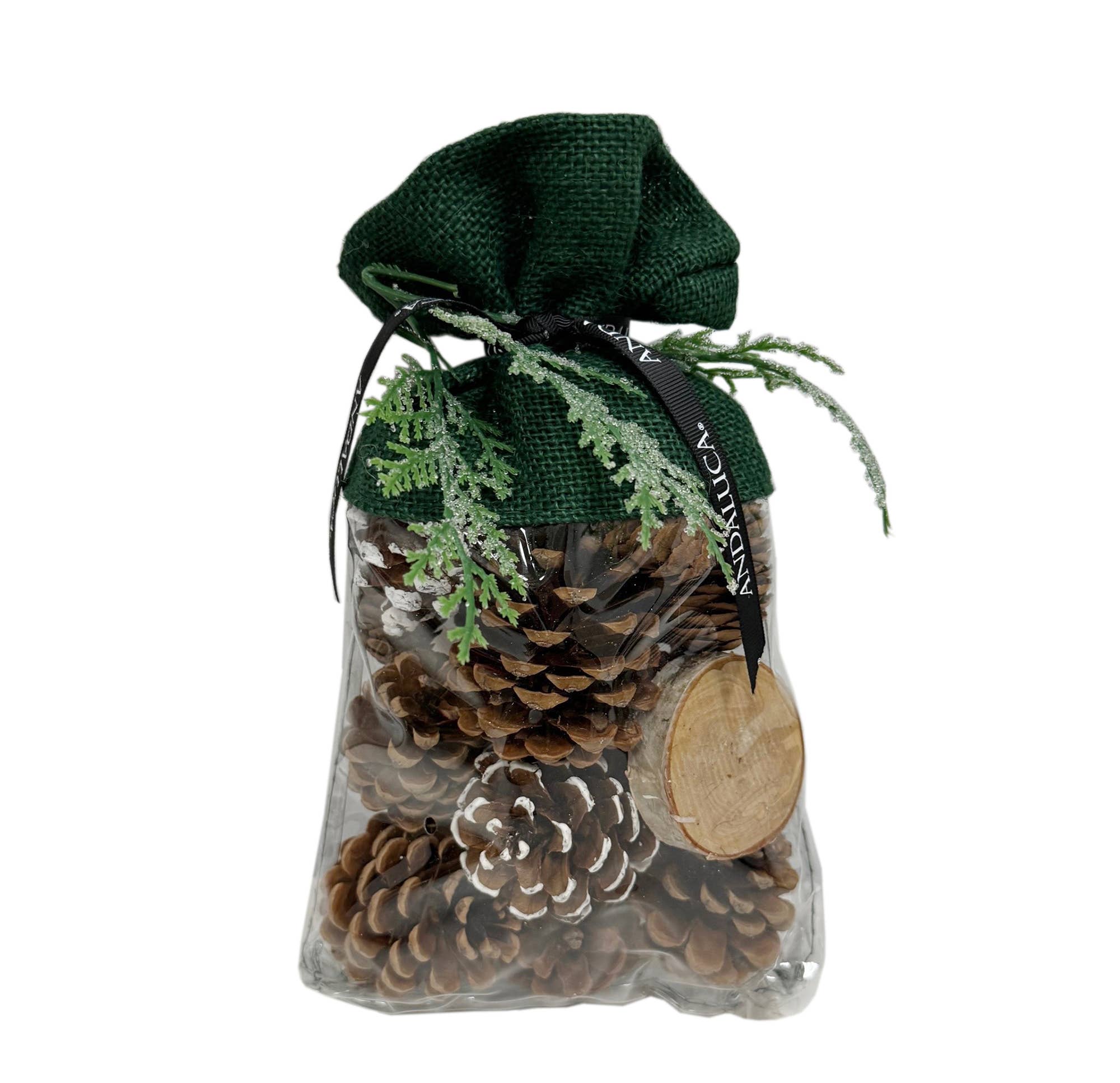 Evergreen Pine Scented Pinecone Bag