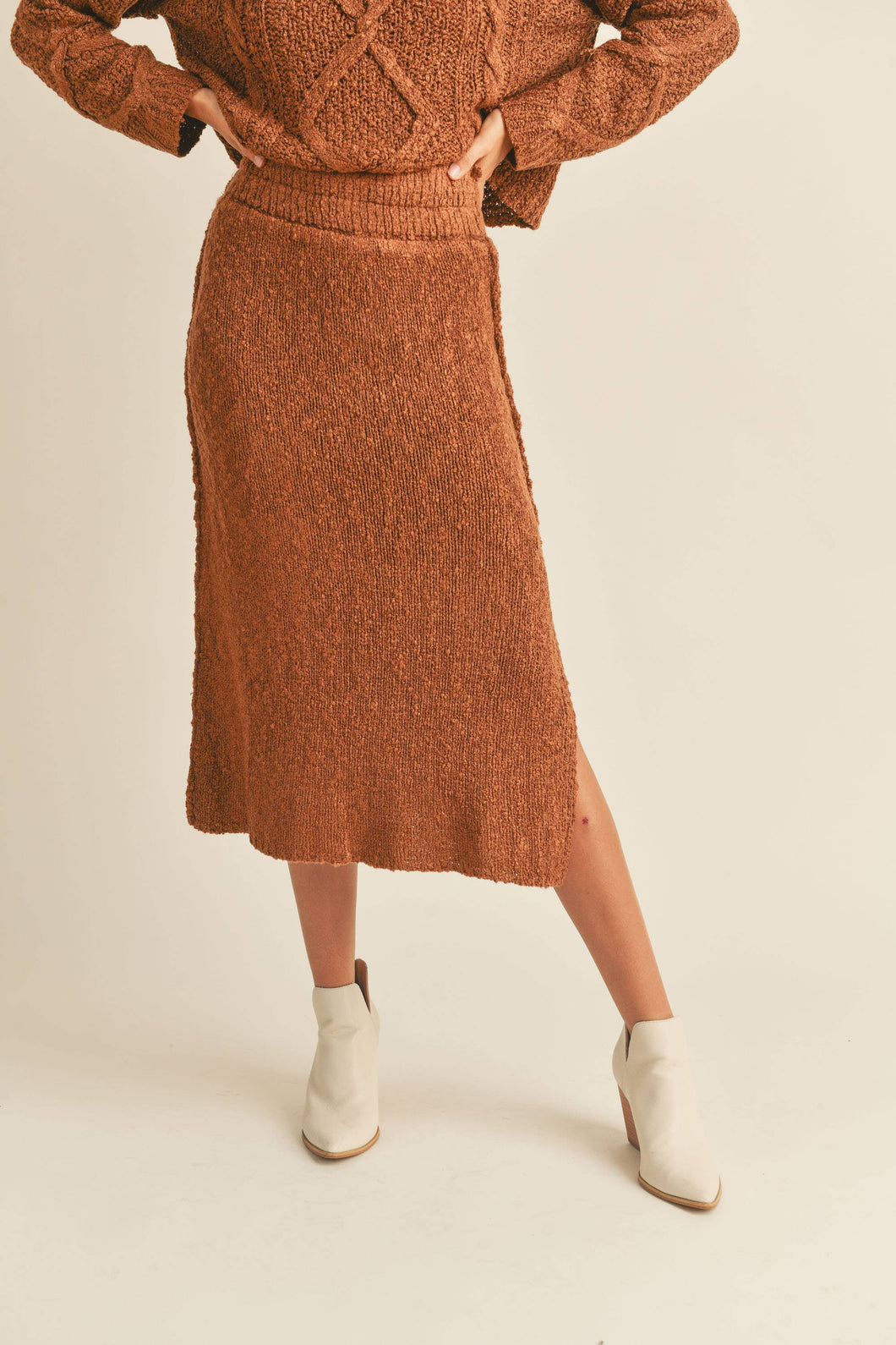 Knitted Sweater Skirt