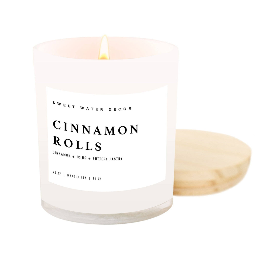 Cinnamon Rolls Soy Candle- 11 oz