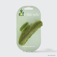 Load image into Gallery viewer, elf x kitsch Glitter Claw Clip - Green
