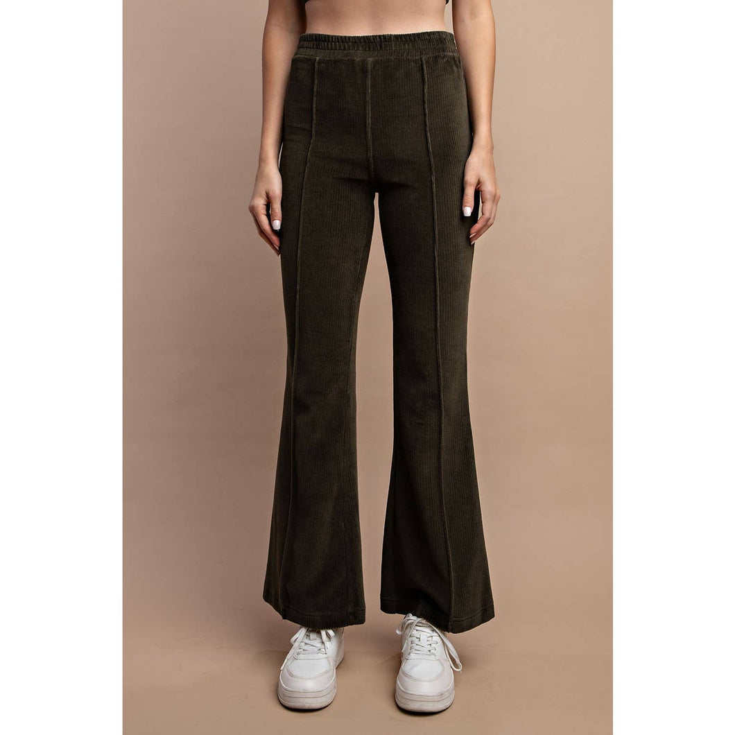 Corduroy Flared Pants