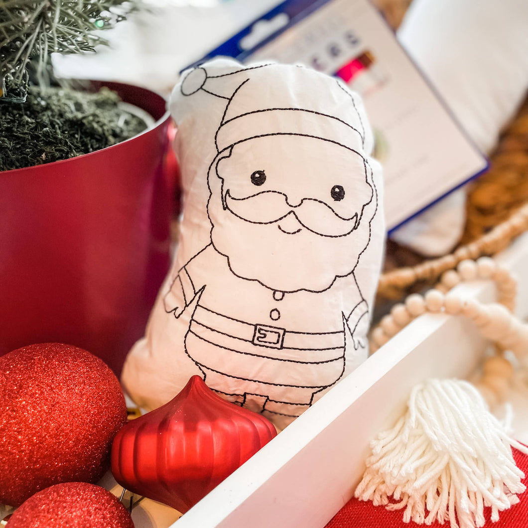 Santa Doodle Coloring Activity Kit for Kids